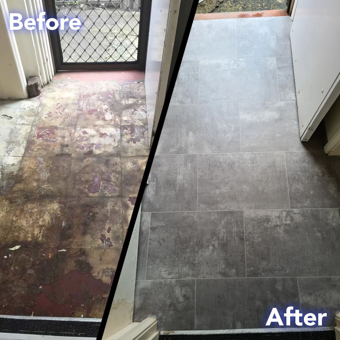 Before and After Vinyl